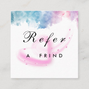 Purple Glitter Luxury Drip Salon Discount Card