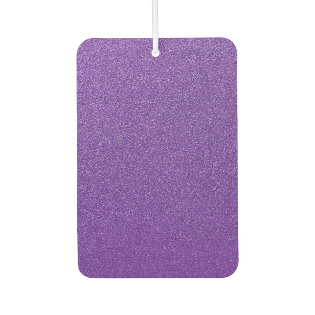 Purple Glitter, Sparkle, Glitter Background Air Freshener (Front)