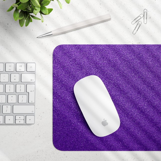 Purple Glitter, Sparkle, Glitter Background Mouse Pad (Creator Uploaded)