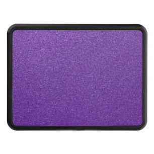 Purple Glitter, Sparkle, Glitter Background Trailer Hitch Cover