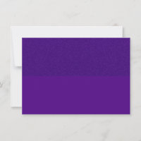 Purple Glitter Top Invitation – Customizable