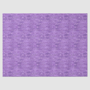 Purple Glittery Stripes Tissue Paper