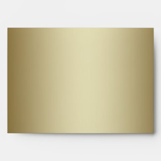Purple Gold 50th Wedding Anniversary A7 Envelope