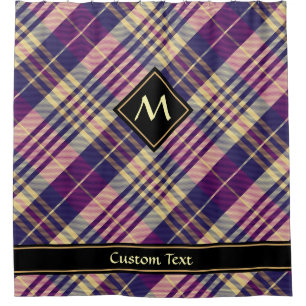 Purple, Gold and Blue Tartan