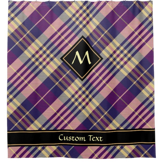 Purple, Gold and Blue Tartan (Front)