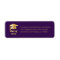 Purple | Gold Class of 2023 Graduation Cap Label