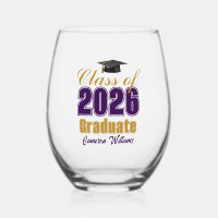 Purple Gold Class of 2026 Graduation Party