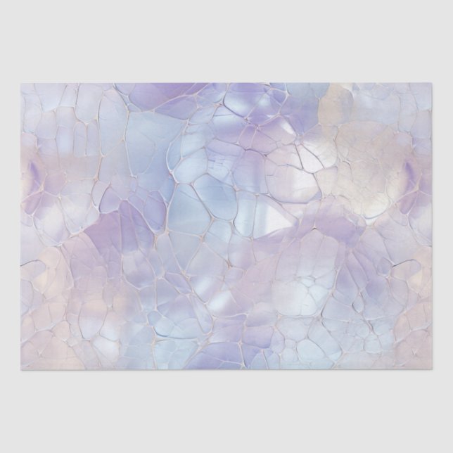 Purple Gold Dream  Tissue Paper (Front)