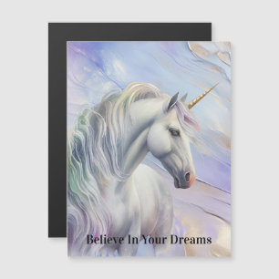 Purple Gold Dream Unicorn