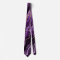 Purple Gold Glitter Marble Sparkly Neck Tie