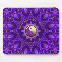 Purple Gold Pink Energy Healing Mandala