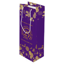 Purple & Gold School College Class Reunion