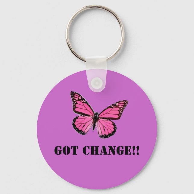 Purple GOT CHANGE!! Keychain (Front)