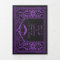 Purple Gothic Vampire Cathedral Wedding QR Code