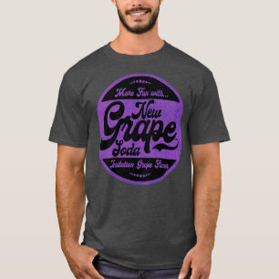 Purple Grape Flavour Soda T-Shirt