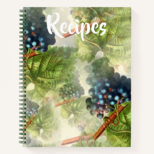 Purple Grapes Recipe Book