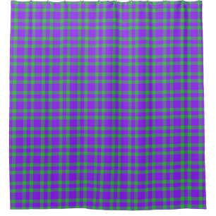 Purple Green Plaid Pattern