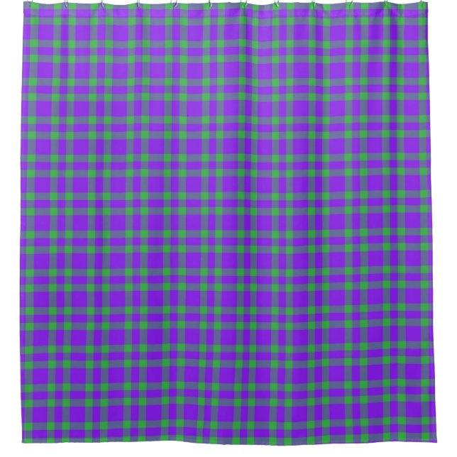 Purple Green Plaid Pattern (Front)