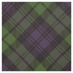 Purple & Green Tartan Fabric