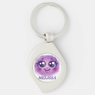 Purple grimace keychain