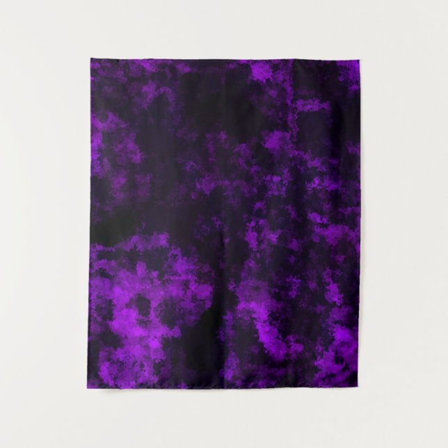 Purple Grunge  Tapestry (Front)