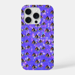 Purple Guinea Pig Sparkle, iPhone 15 Pro Case