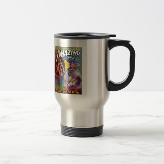 Purple Guy in a Globe Travel Mug