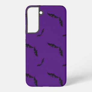 purple Halloween/bat   Samsung Galaxy Case