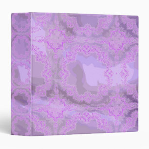 Purple Handkerchief Abstract Binder/Photo Album Binder