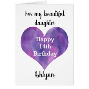 Purple, Happy 14th Daughter