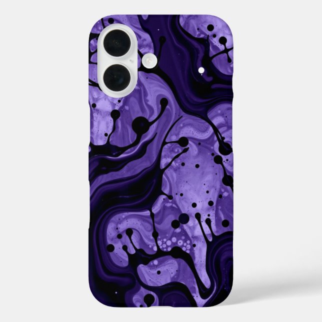 Purple Haze: A Swirl of Colour Case-Mate iPhone Case (Back)