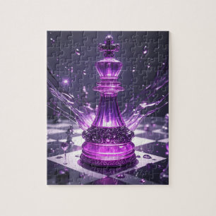 Purple Haze Chess Jigsaw Puzzle