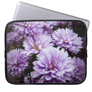 Purple Haze Chrysanthemums Laptop Sleeve
