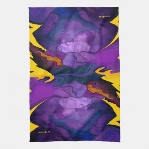 Purple Haze Kitchen Towel