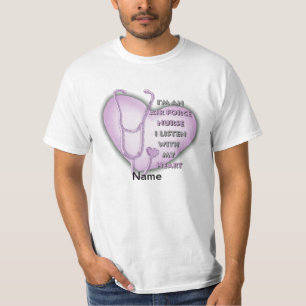 Purple Heart Air Force Nurse T-Shirt