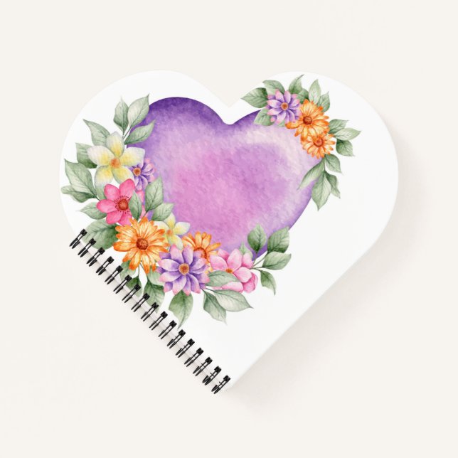 Purple Heart  Notebook (Front)