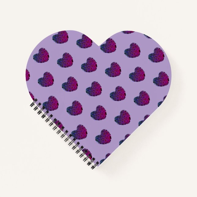 Purple Heart Notebook (Front)