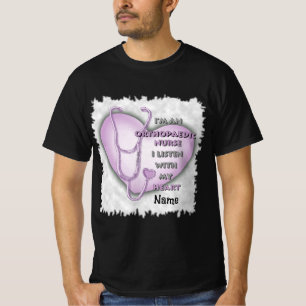 Purple Heart Orthopedic Nurse T-Shirt
