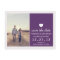 Purple Heart Photo Save The Date Post Cards