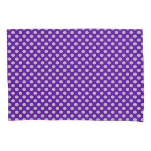 Purple Heart, Polka-Dot Pillowcase
