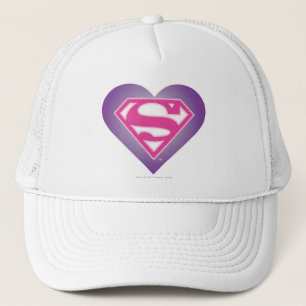 Purple Heart S-Shield Trucker Hat