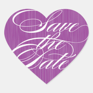 Purple Heart     Save the Date Envelope Seal