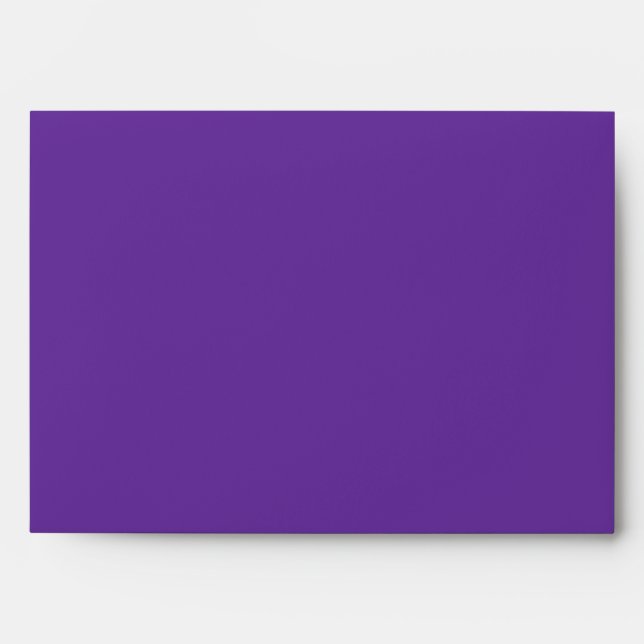 Purple Heart Solid Colour Envelope (Front)