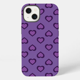 Purple Hearts Case-Mate iPhone Case