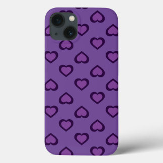 Purple Hearts Case-Mate iPhone Case