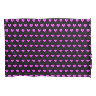 Purple Hearts - Love Pillowcase
