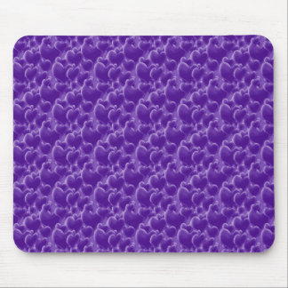 Purple Hearts Mouse Pad