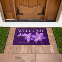 Purple Hepatica Flowers Family Name Welcome