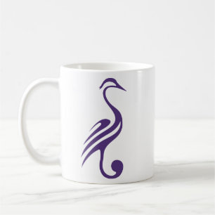 Purple Herons Mug