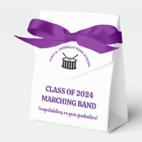 Purple High School Band Custom Graduation Party